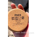 Wholesale Print Round Cork Wood Coasters Coffee Hot Beverages Coasters With Logo